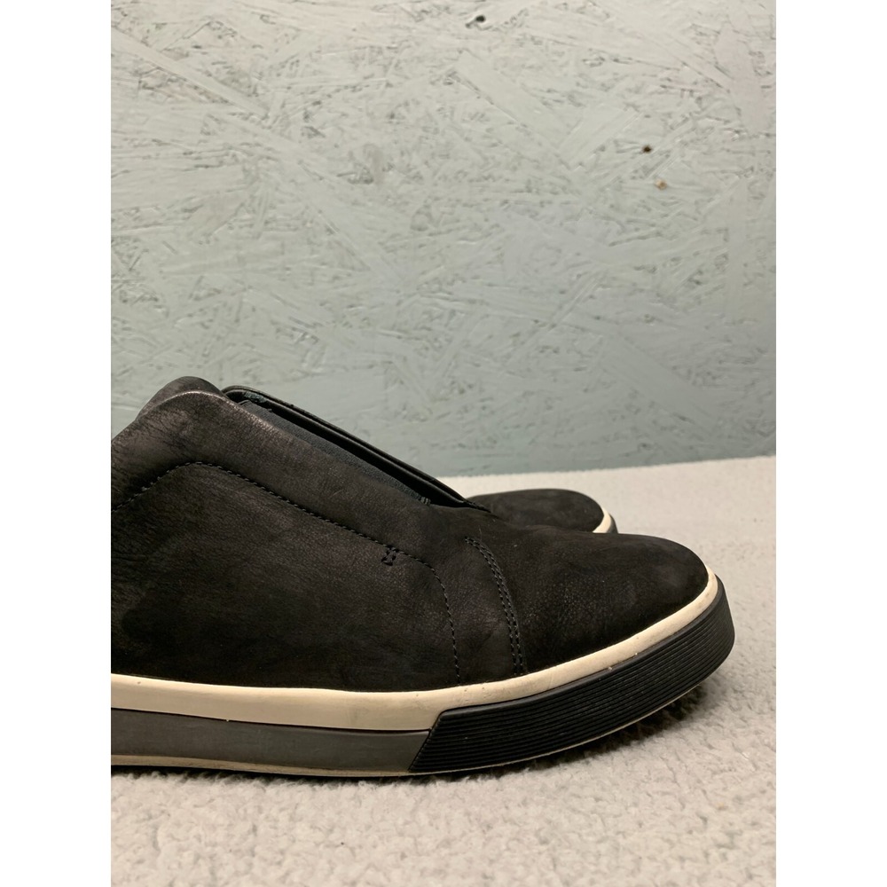 Vince Men's Black Suede Slip-On Sneakers Size 13M EUR 47.5 Casual‎ Low Top - Picture 4 of 15
